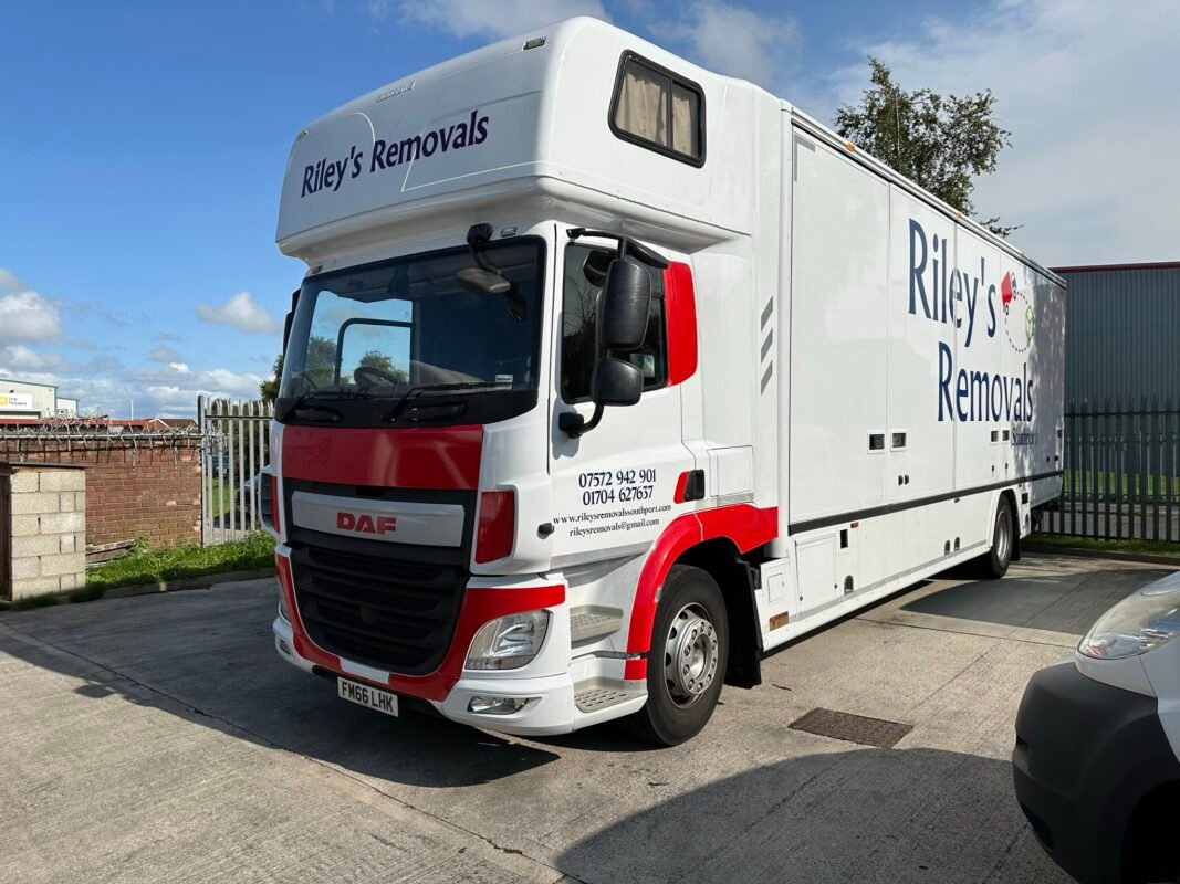 Riley's Removals lorry