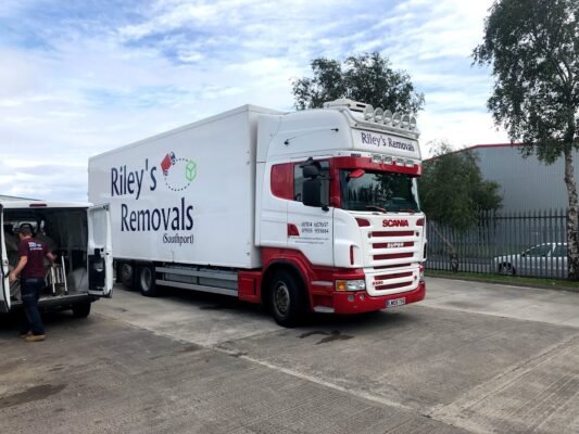Riley's Removals Lorry