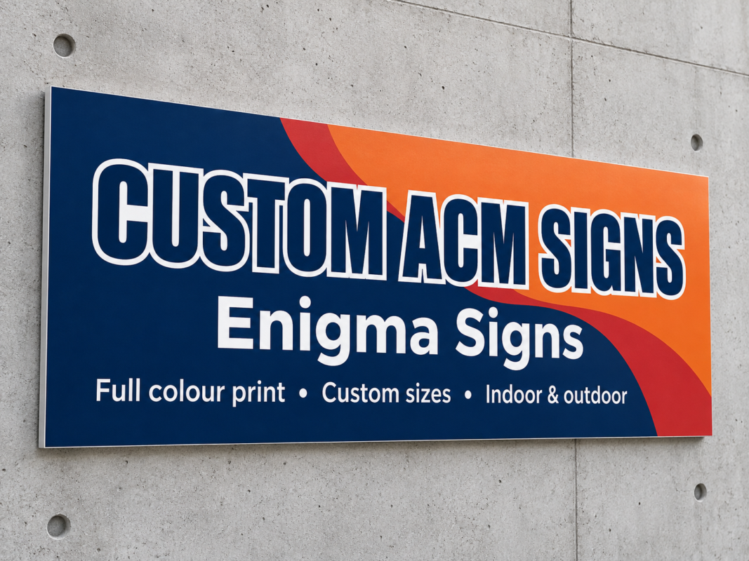 Printed ACM Signs & Alupanel